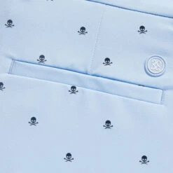 SKULL & T'S MAVERICK 4-WAY STRETCH SHORT -Golf Shop G4MS23P04B SKY 5