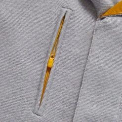 HOODED MERINO WOOL SLIM FIT FULL ZIP VEST -Golf Shop G4MS23S101 LHGR 6