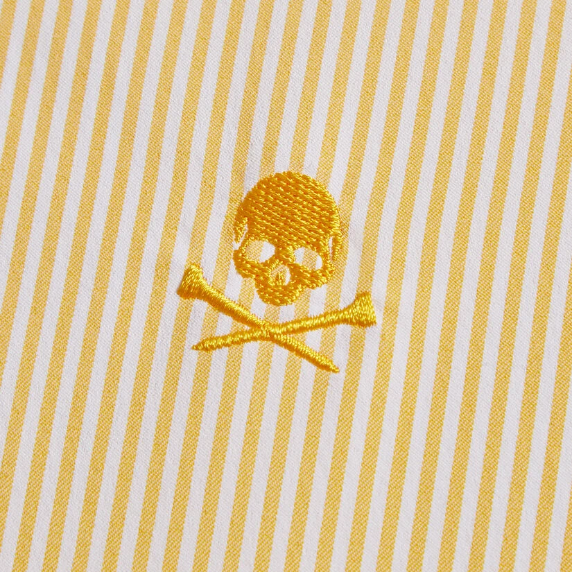 CLASSIC STRIPE MODERN SPREAD COLLAR NYLON WOVEN SLIM FIT SHIRT 6 CLASSIC STRIPE MODERN SPREAD COLLAR NYLON WOVEN SLIM FIT SHIRT - Image 6