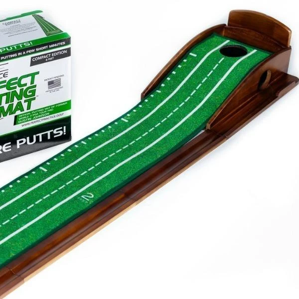 Perfect Practice COMPACT Putting Mat 8' X 9" 2 Perfect Practice COMPACT Putting Mat 8' X 9" - Image 2